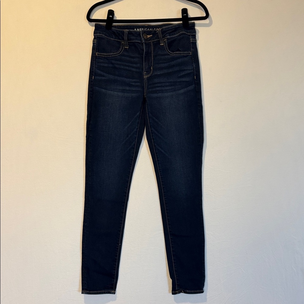 American Eagle Outfitters Women's Navy Skinny Jeans